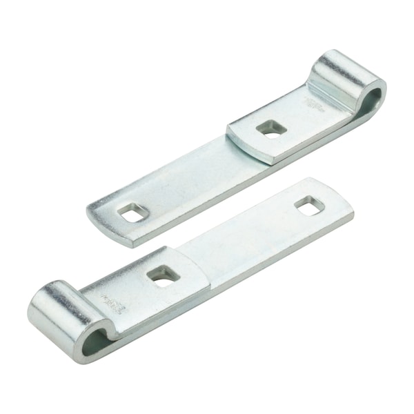 National Hardware National Hardware 1-1/4 in. W X 6-1/4 in. L Zinc Plated Steel Screw Hook/Strap Hinges 2 pk N130-005 - main